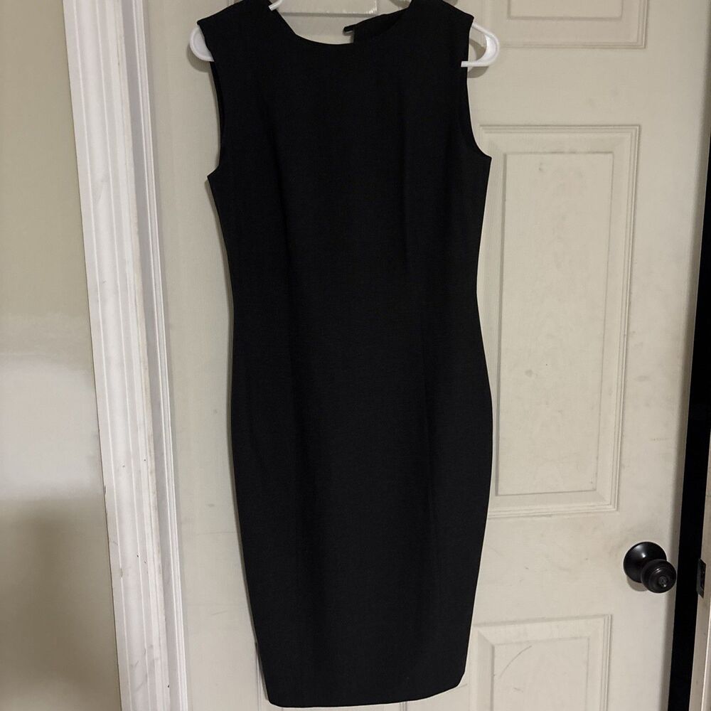 ZARA SIZE Medium  SLEEVELESS Dress Black Gray. NWOT